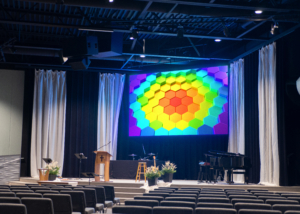 Large Format LED Wall for Church